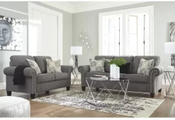 Benchcraft® Agleno Charcoal Sofa -Furniture comprehensive store 3a77aa65 00fd 471c 9949 1eadbabc54b3