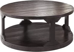 Signature Design By Ashley® Rogness Rustic Brown Coffee Table