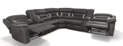 Signature Design By Ashley® Kincord 3-Piece Midnight Power Reclining Sectional -Furniture comprehensive store 3b79dcd0 3232 427e 95de a7696251d7f9