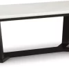 Signature Design By Ashley® Fostead White/Espresso Coffee Table