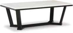 Signature Design By Ashley® Fostead White/Espresso Coffee Table