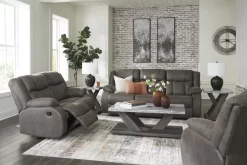 Signature Design By Ashley® First Base Gunmetal Reclining Loveseat 8 Signature Design By Ashley® First Base Gunmetal Reclining Loveseat -Furniture comprehensive store 3bcd3a7e 12b7 47cc b3b8 7170cdc5e318