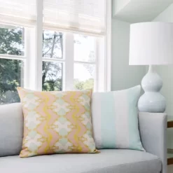 Laura Park Designs Lily Pond Apricot 22" X 22" Toss Pillow -Furniture comprehensive store 3ca1da61 4900 451e a904 67363b18f2f7