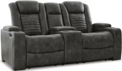 Signature Design By Ashley® Soundcheck Storm Power Reclining Loveseat