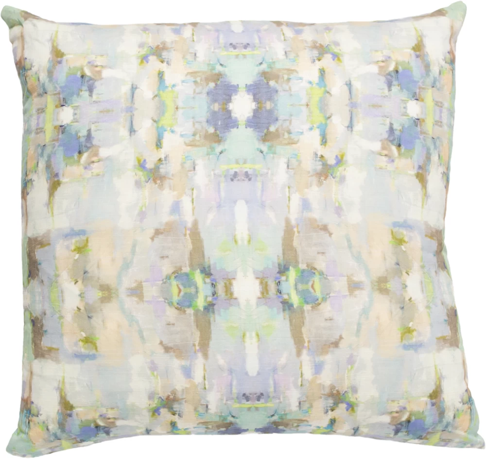 Laura Park Designs Sea Glass Multi-Colored 22" X 22" Throw Pillow 1 Laura Park Designs Sea Glass Multi-Colored 22" X 22" Throw Pillow