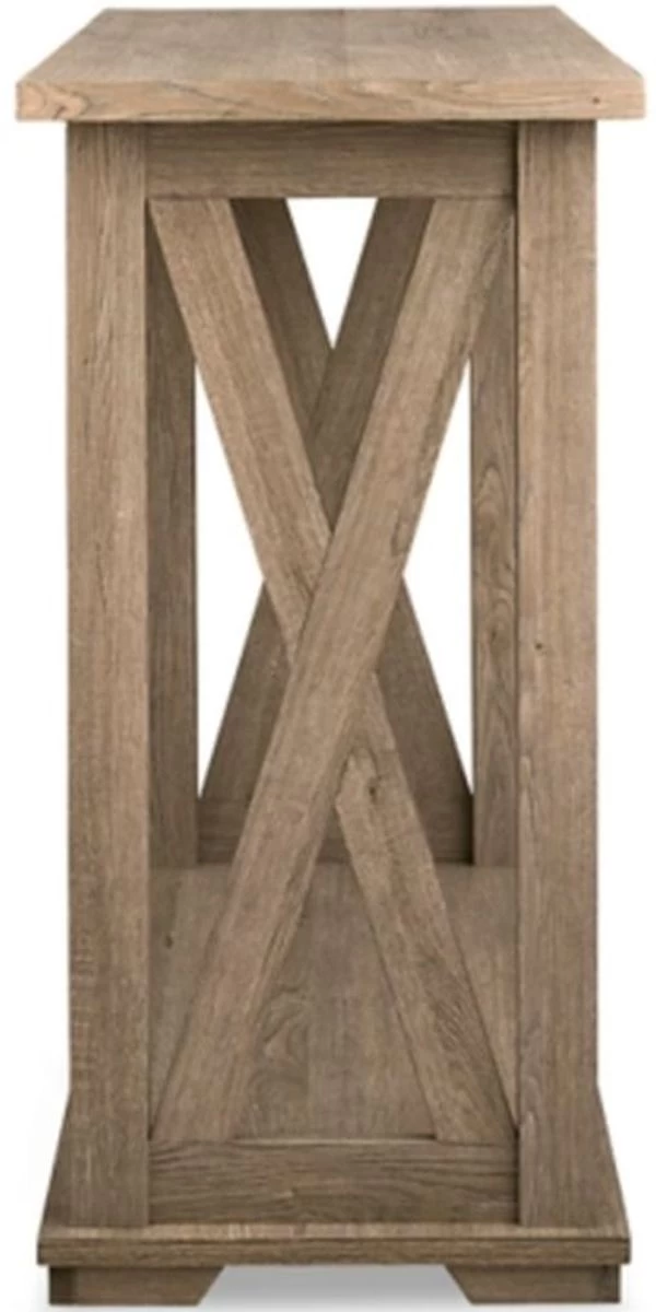 Signature Design By Ashley® Elmferd Light Brown Sofa Table 3 Signature Design By Ashley® Elmferd Light Brown Sofa Table - Image 3