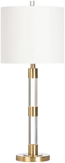 Crestview Collection Winslet Soft Brass Table Lamp