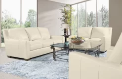 USA Premium Leather Furniture 6350 Pebble Bone All Leather Sofa 5 USA Premium Leather Furniture 6350 Pebble Bone All Leather Sofa -Furniture comprehensive store 413101dd 7e29 42c7 b02e 69068b67e7f4
