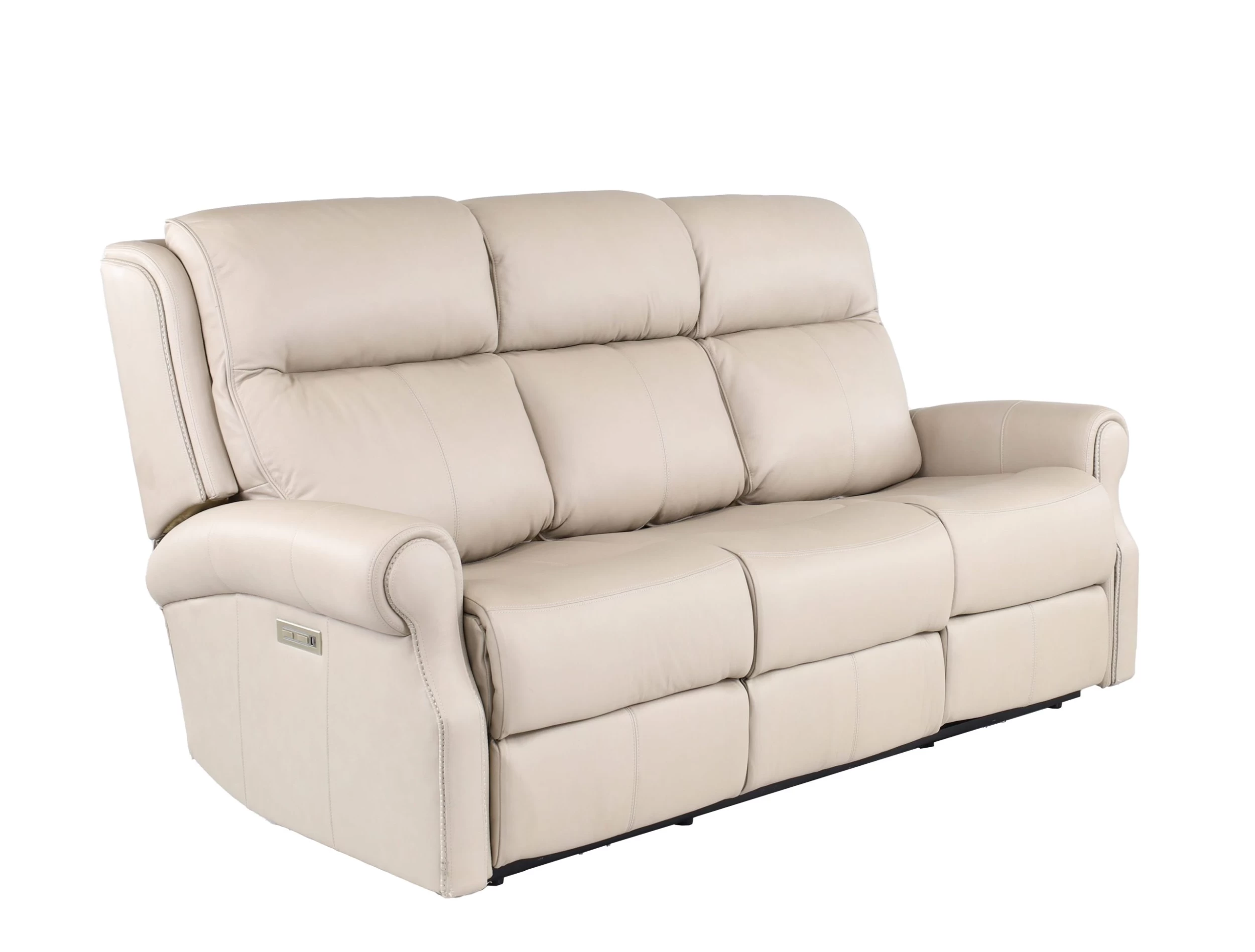 Hi-Rock Home Whitney Leather Power Reclining Sofa 3 Hi-Rock Home Whitney Leather Power Reclining Sofa - Image 3