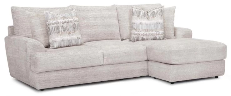 Franklin™ Nash Tidal Sand Sofa With Reversible Chaise 2 Franklin™ Nash Tidal Sand Sofa With Reversible Chaise - Image 2