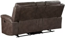 New Classic® Home Furnishings Quade Console Loveseat With Dual Recliner -Furniture comprehensive store 4265bfe8 cac9 4ed8 b58b 863f73f11ebe