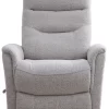 Parker House® Gemini Bloke Cotton Manual Swivel Recliner