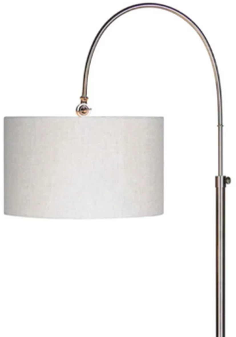 Forty West Porter Silver/Pewter Floor Lamp 2 Forty West Porter Silver/Pewter Floor Lamp - Image 2