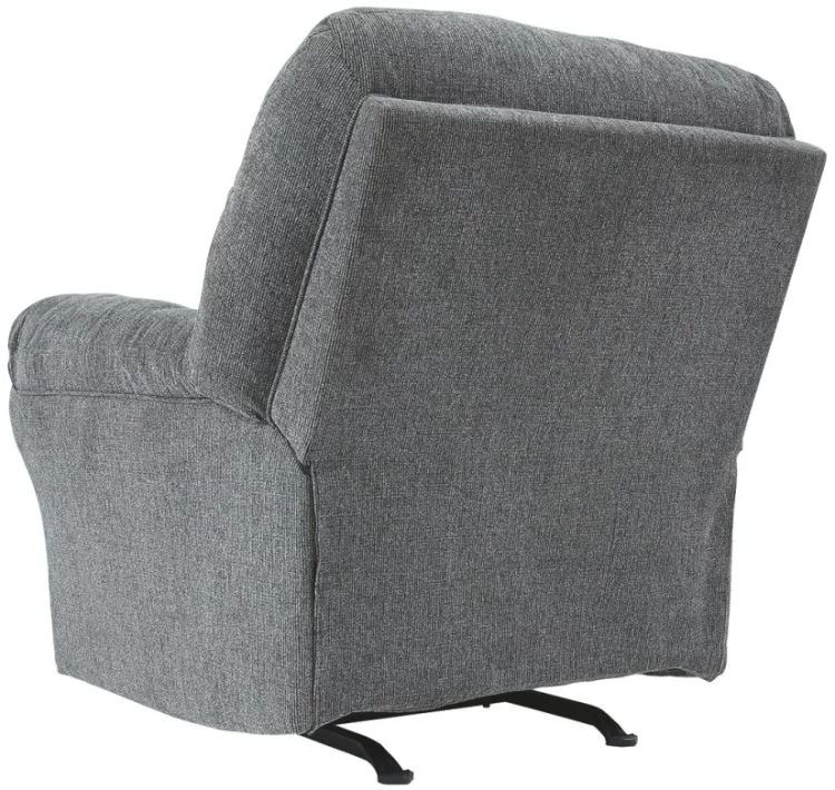 Benchcraft® Allmaxx Pewter Rocker Recliner 4 Benchcraft® Allmaxx Pewter Rocker Recliner - Image 4