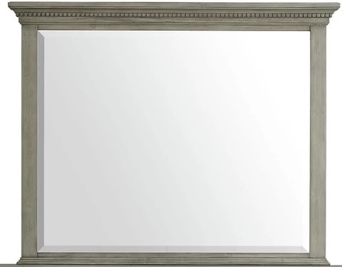 Elements International Crawford Bedroom Gray Mirror 1 Elements International Crawford Bedroom Gray Mirror
