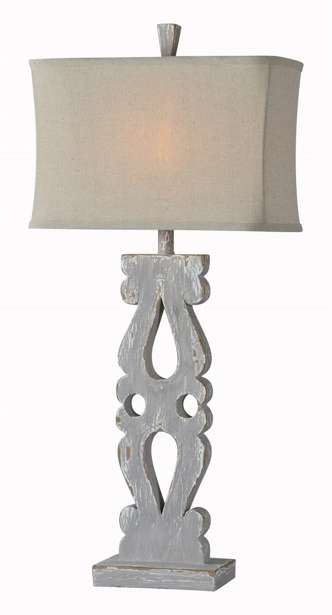 Forty West Lorelei Gray Table Lamp 1 Forty West Lorelei Gray Table Lamp