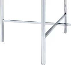 Elements International Cyrus 3-Piece Chrome Occasional Table Set -Furniture comprehensive store 43bf084f d076 42fd 8942 3b89d1880a13