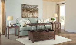 Elements International Jax Walnut Coffee Table With Lift Top -Furniture comprehensive store 45618aef 2421 4060 9935 3eb4591f82fa