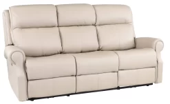Hi-Rock Home Whitney Leather Power Reclining Sofa