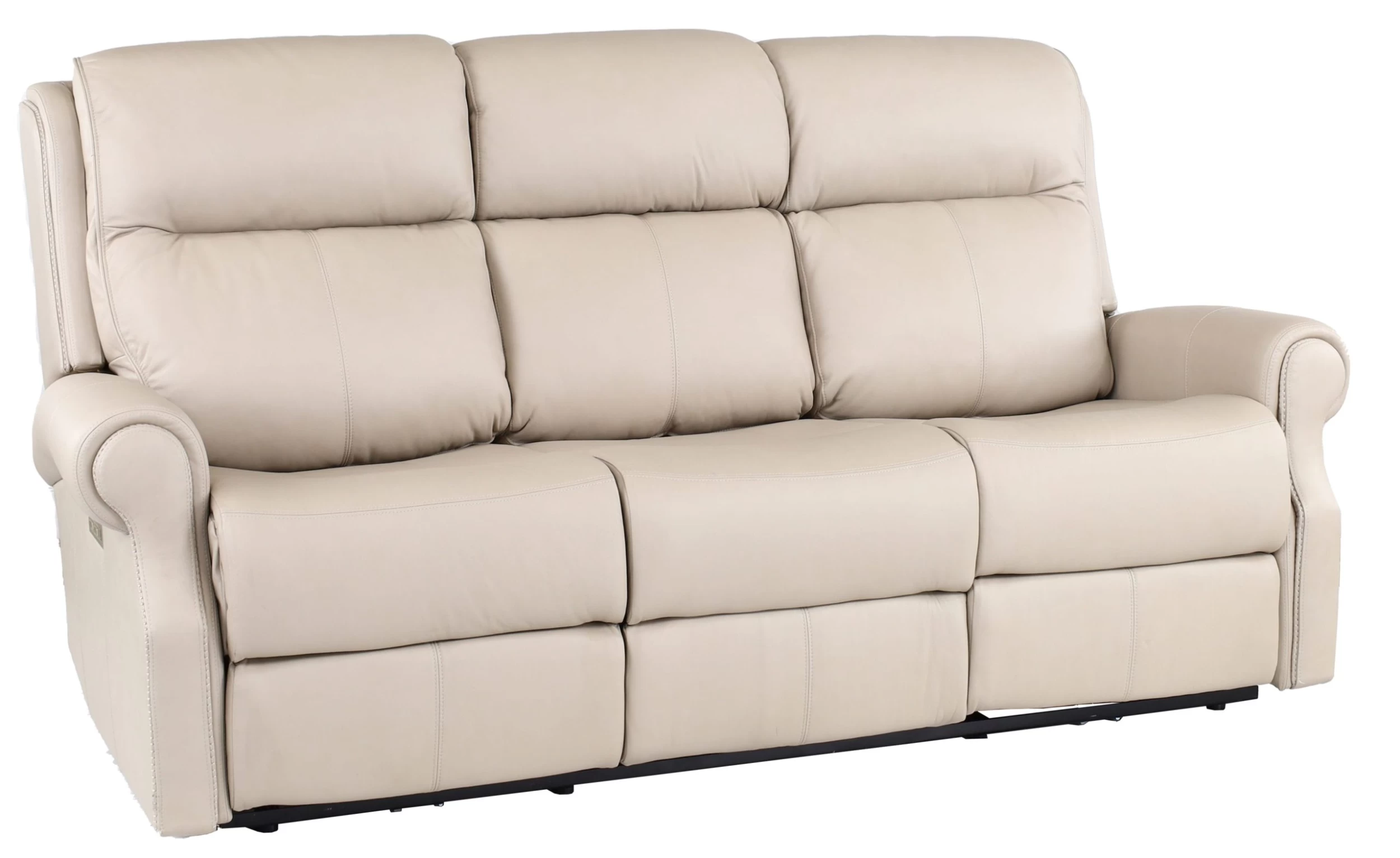 Hi-Rock Home Whitney Leather Power Reclining Sofa 1 Hi-Rock Home Whitney Leather Power Reclining Sofa