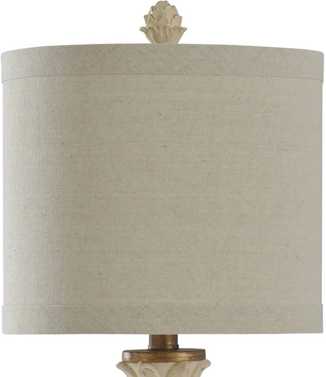 Stylecraft Biscuit Beige Table Lamp 3 Stylecraft Biscuit Beige Table Lamp - Image 3