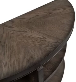 Liberty Penton Espresso Stone Sofa Table -Furniture comprehensive store 463746ca 9670 46f2 9f29 ae18e39a16e5