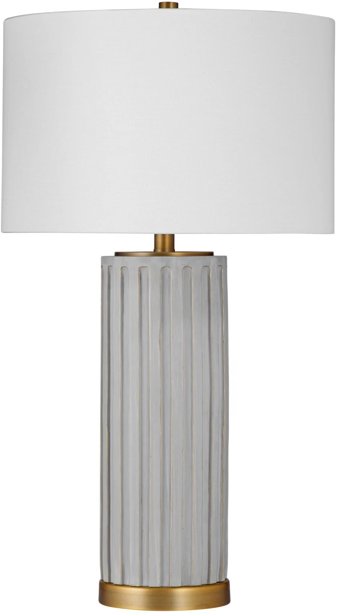 Bassett Mirror White Canyon Table Lamp 1 Bassett Mirror White Canyon Table Lamp