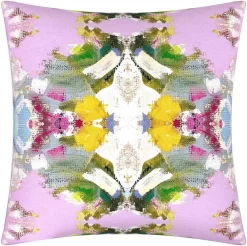 Laura Park Designs Poppy Pink 22" X 22" Pillow