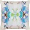 Laura Park Designs French Blue 22" X 22" Toss Pillow