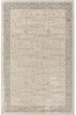LR Home Cheshire Beige/Gray 5'x8' Area Rug