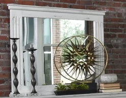 Vintage Furniture Nina Nero White Mirror