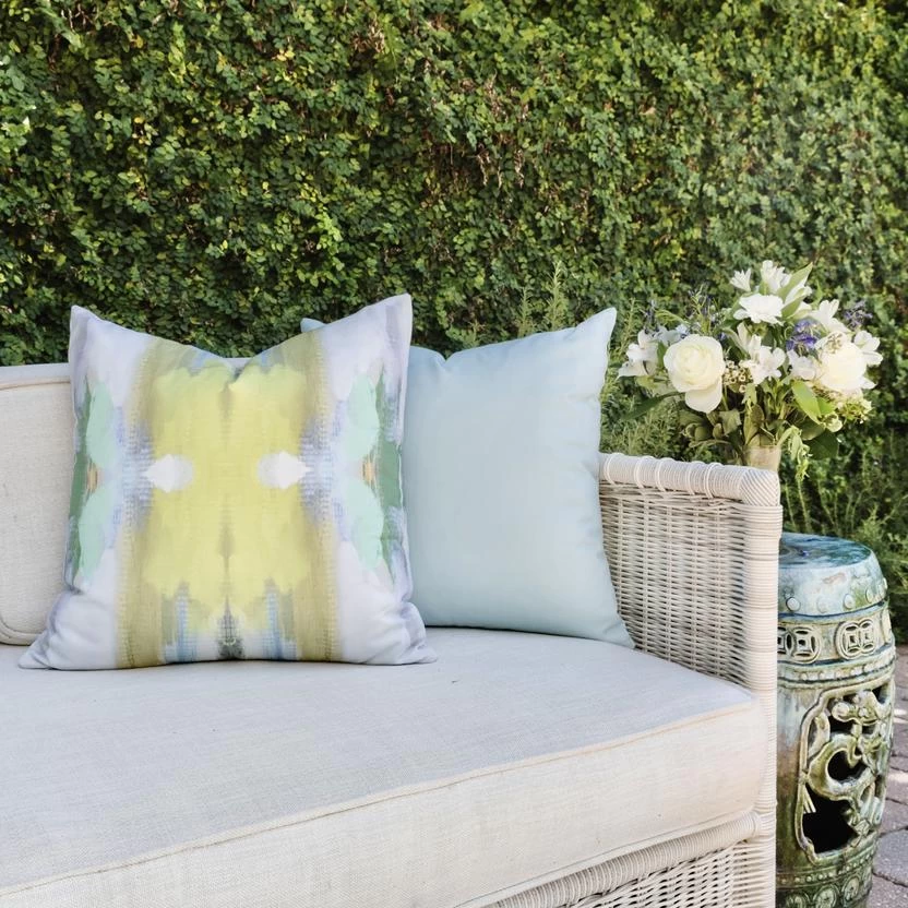 Laura Park Designs Avignon 22" X 22" Outdoor Pillow 3 Laura Park Designs Avignon 22" X 22" Outdoor Pillow - Image 3