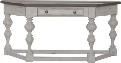 Liberty River Place Riverstone White And Tobacco Accent Console Table -Furniture comprehensive store 4ad71653 4b5b 465c 953d 87ff65719c9c