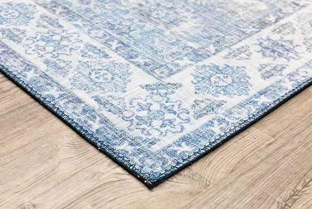 Oriental Weavers™ Meyers Park Blue 8'x10' Rug 4 Oriental Weavers™ Meyers Park Blue 8'x10' Rug - Image 4
