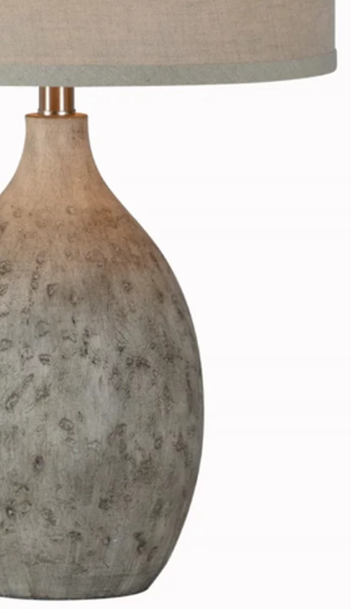 Forty West Bruno Gray Table Lamp 2 Forty West Bruno Gray Table Lamp - Image 2