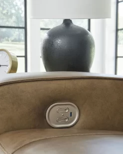 Signature Design By Ashley® Game Plan Caramel Power Reclining Loveseat 9 Signature Design By Ashley® Game Plan Caramel Power Reclining Loveseat -Furniture comprehensive store 4c867068 70ff 4ccd 9e13 6a592435bc33