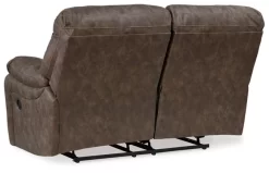 Signature Design By Ashley® Kilmartin Chocolate Reclining Loveseat -Furniture comprehensive store 4ca16a46 7e20 4c5c a10e 32806d909965