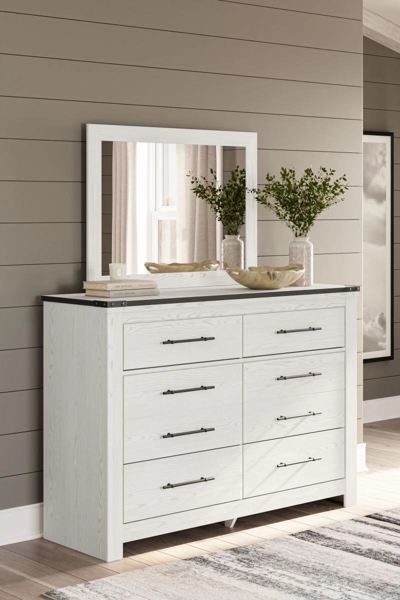Signature Design By Ashley® Schoenberg White Bedroom Mirror 3 Signature Design By Ashley® Schoenberg White Bedroom Mirror - Image 3