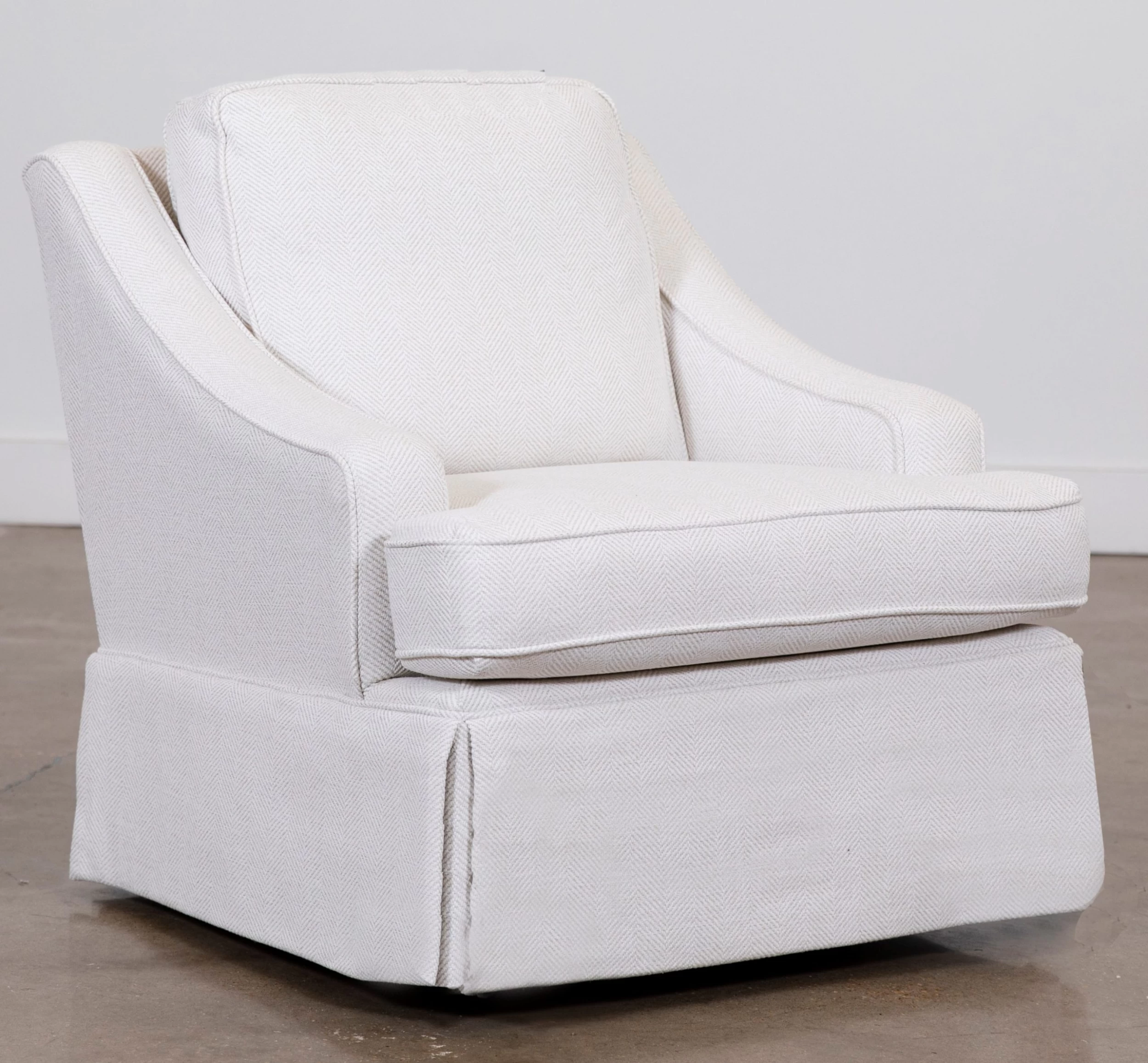 Best Home Furnishings® Ayla Simply White Swivel Glider 1 Best Home Furnishings® Ayla Simply White Swivel Glider