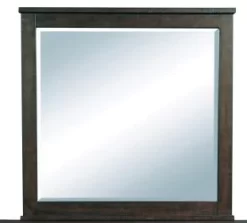 Samuel Lawrence Furniture Ruff Hewn Wood Landscape Mirror