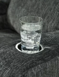 Signature Design By Ashley® Martinglenn Ebony Power Reclining Sofa With Drop Down Table -Furniture comprehensive store 4dafbf6a 0454 494a b24a 1274d5726124