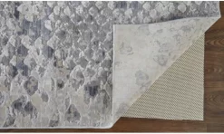 Feizy Laina Blue-Gray 9'8" X 12'8" Rug -Furniture comprehensive store 4e370390 4e54 455a aceb 1e1fcce23ec3