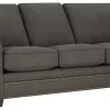 Kevin Charles Fine Upholstery® Foster Sugarshack Dark Brown Sofa