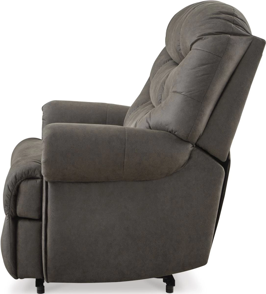 Signature Design By Ashley® Camera Time Gunmetal Manual Recliner 5 Signature Design By Ashley® Camera Time Gunmetal Manual Recliner - Image 5