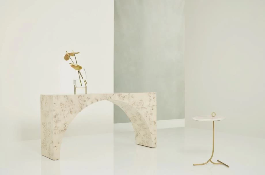 Universal Explore Home™ Tranquility - Miranda Kerr Home Arc Mappa Burl Console 3 Universal Explore Home™ Tranquility - Miranda Kerr Home Arc Mappa Burl Console - Image 3