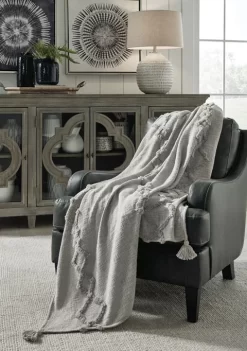 Signature Design By Ashley® Kassidy 3-Piece Gray Throws -Furniture comprehensive store 50603ed3 0687 4190 a6a2 c4977b5135fa