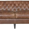Universal Explore Home™ Curated Sheridan Chestnut All Leather Duncan Sofa