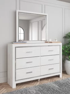 Signature Design By Ashley® Altyra White Bedroom Mirror -Furniture comprehensive store 51e1973b 1307 475f 9e2d da2c75b07950