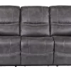 Man Wah Cowboy Granite Power Reclining Sofa