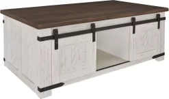 Signature Design By Ashley® Wystfield White/Brown Coffee Table